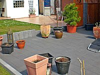 Gestaltung einer Terrasse